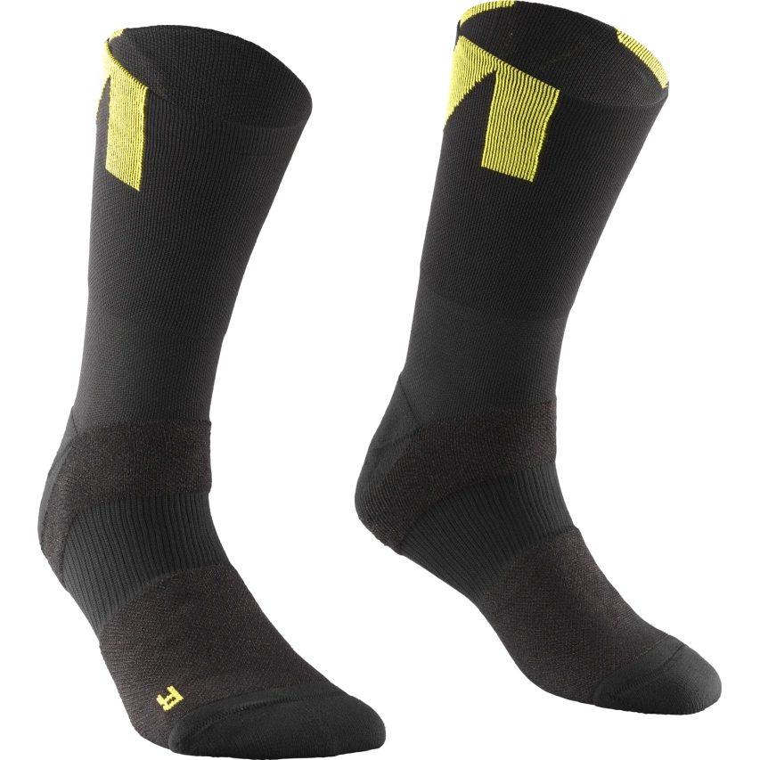 Calze Mavic Essential Thermo - Nero giallo - C