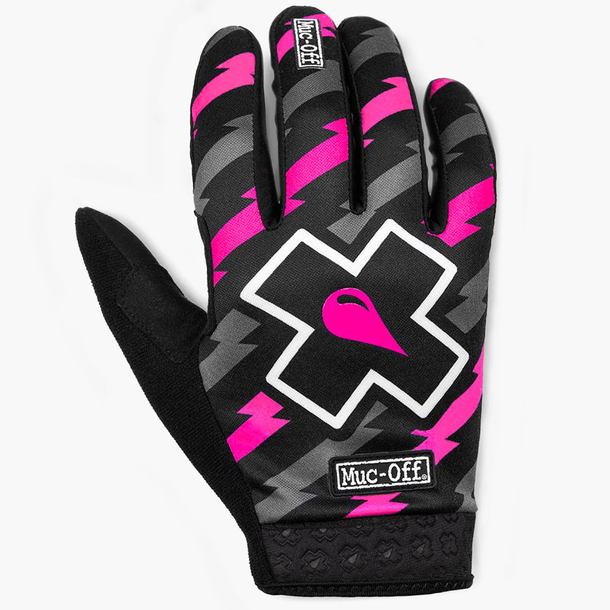 Guanti Mtb Muc-Off Ride glove Bolt - Nero - E