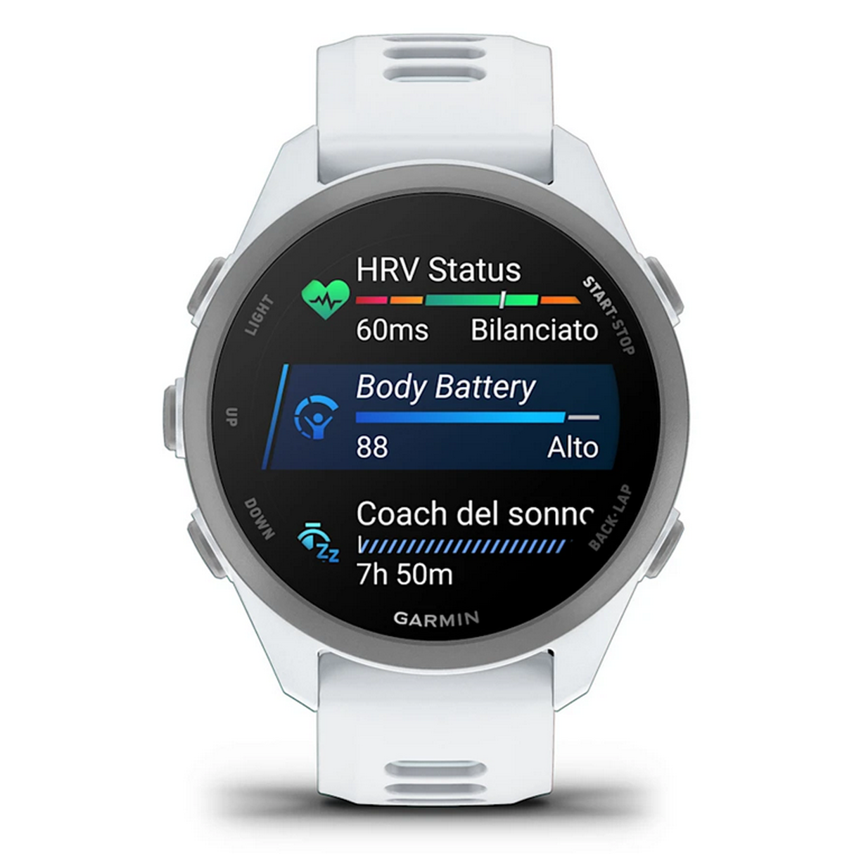 Garmin Forerunner 170 Music - Blanc