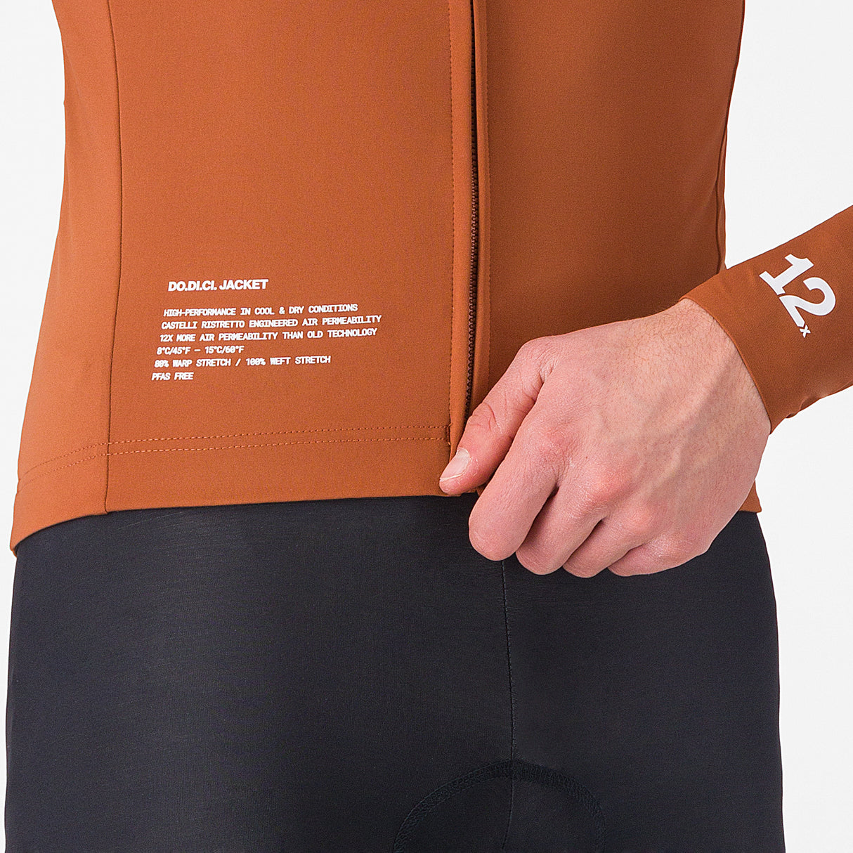 Giacca Castelli DO.DI.CI - Arancio Castelli