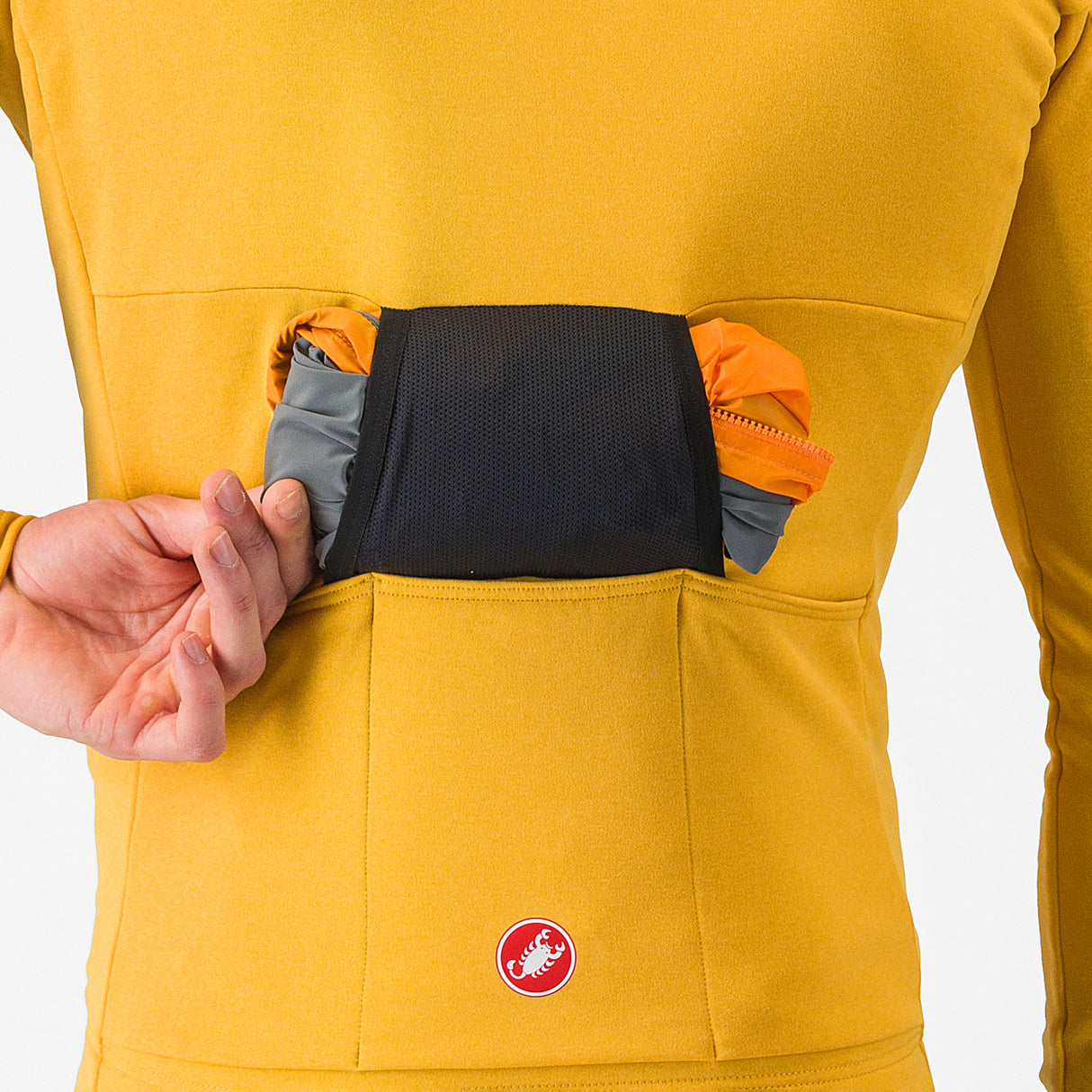 Giacca Castelli Unltd Trail - Arancio Castelli