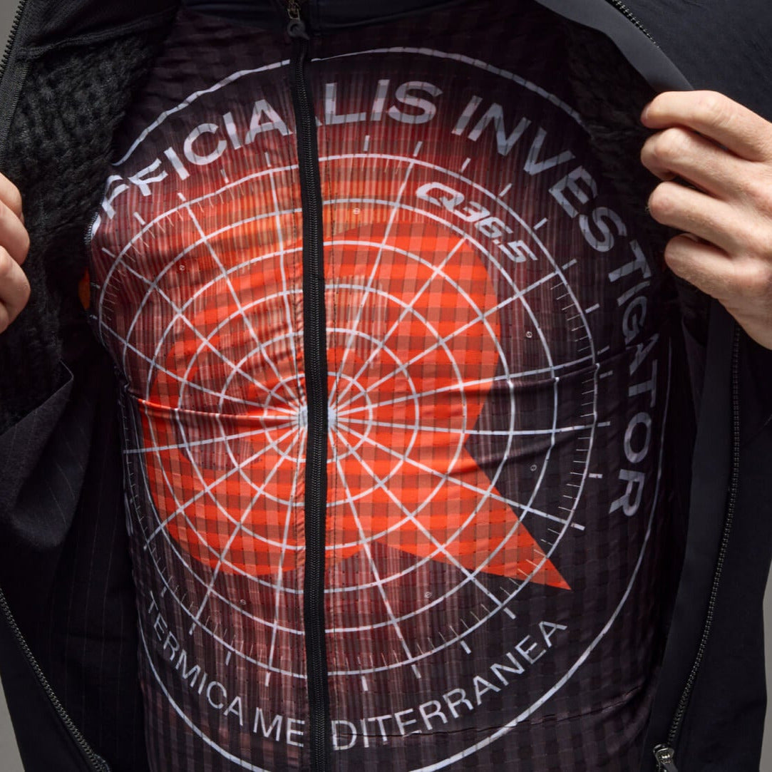 Giacca Q36.5 Dottore Termico Light Mediterranea - Nero Q36.5