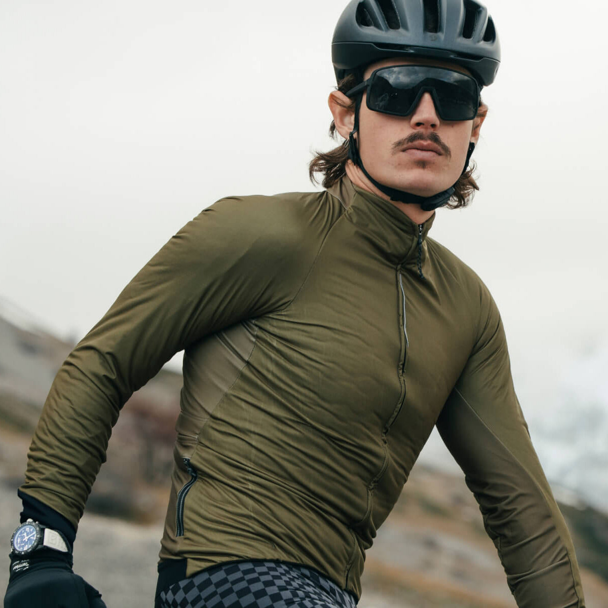 Giacca Q36.5 Gregarius Winter - Verde Q36.5