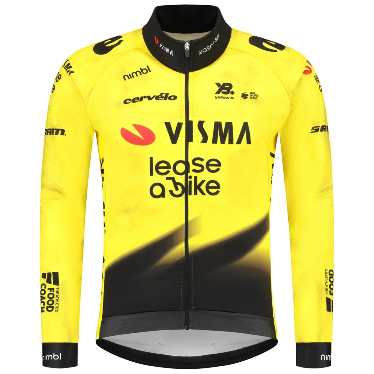 Giacca Team Visma Lease a bike 2026 Yellow B.