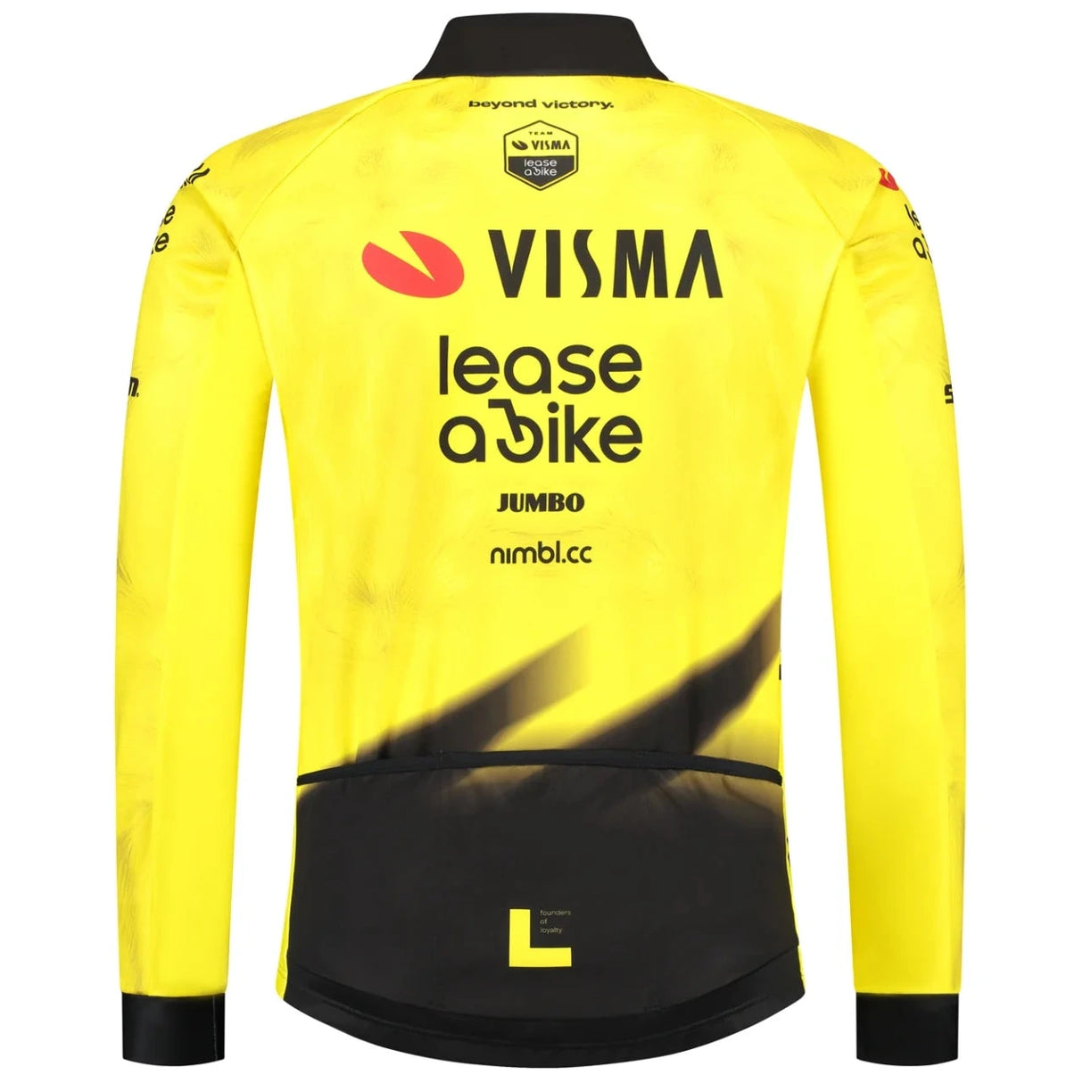 Giacca Team Visma Lease a bike 2026 Yellow B.