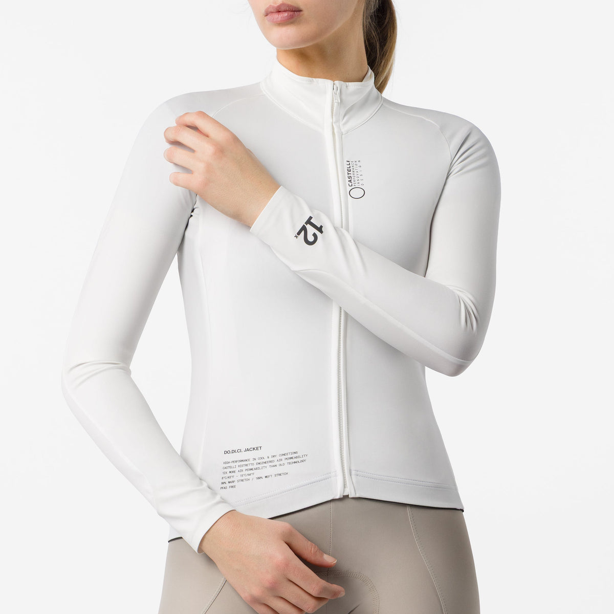 Castelli DO.DI.CI women jacket - White