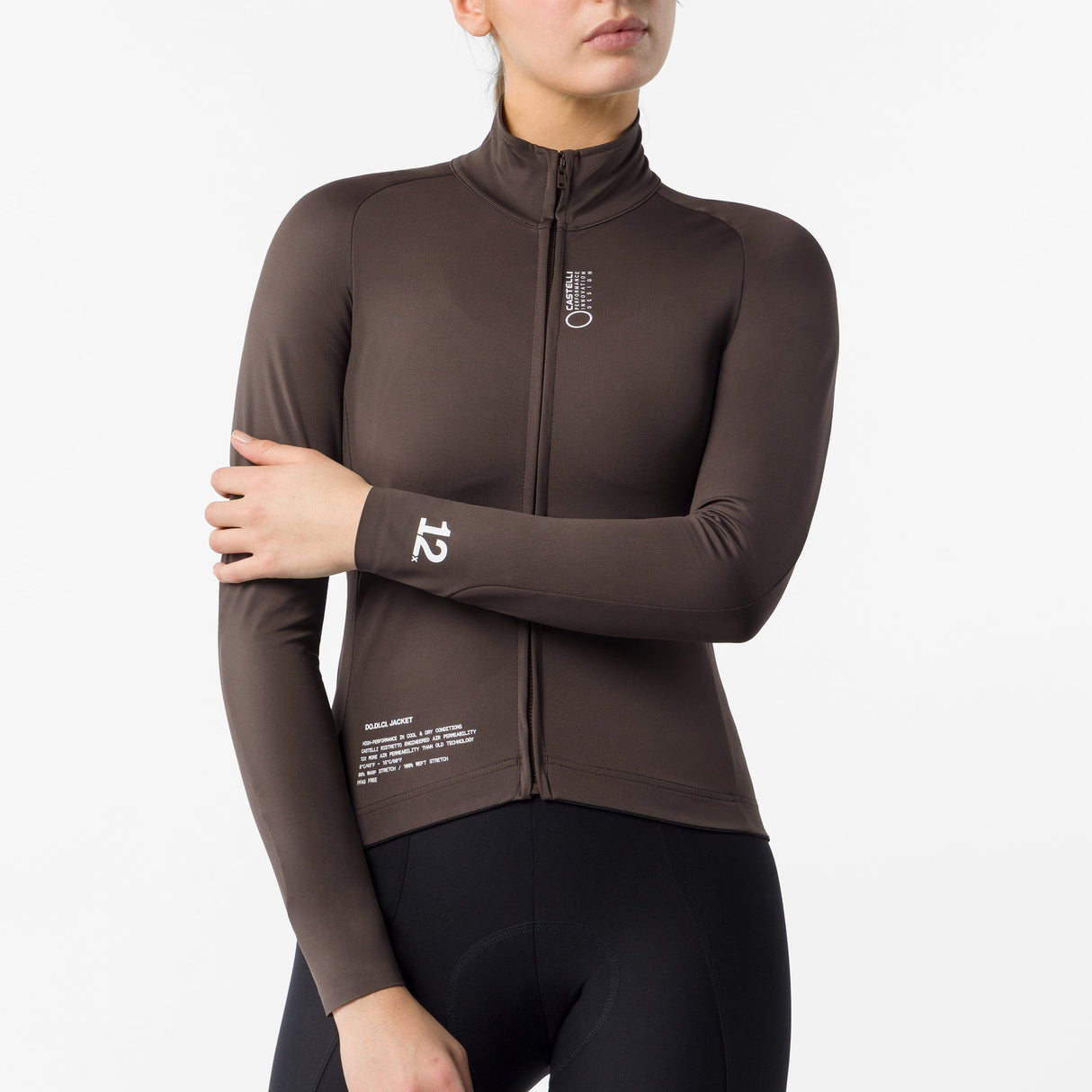 Castelli DO.DI.CI frau jacke - Braun