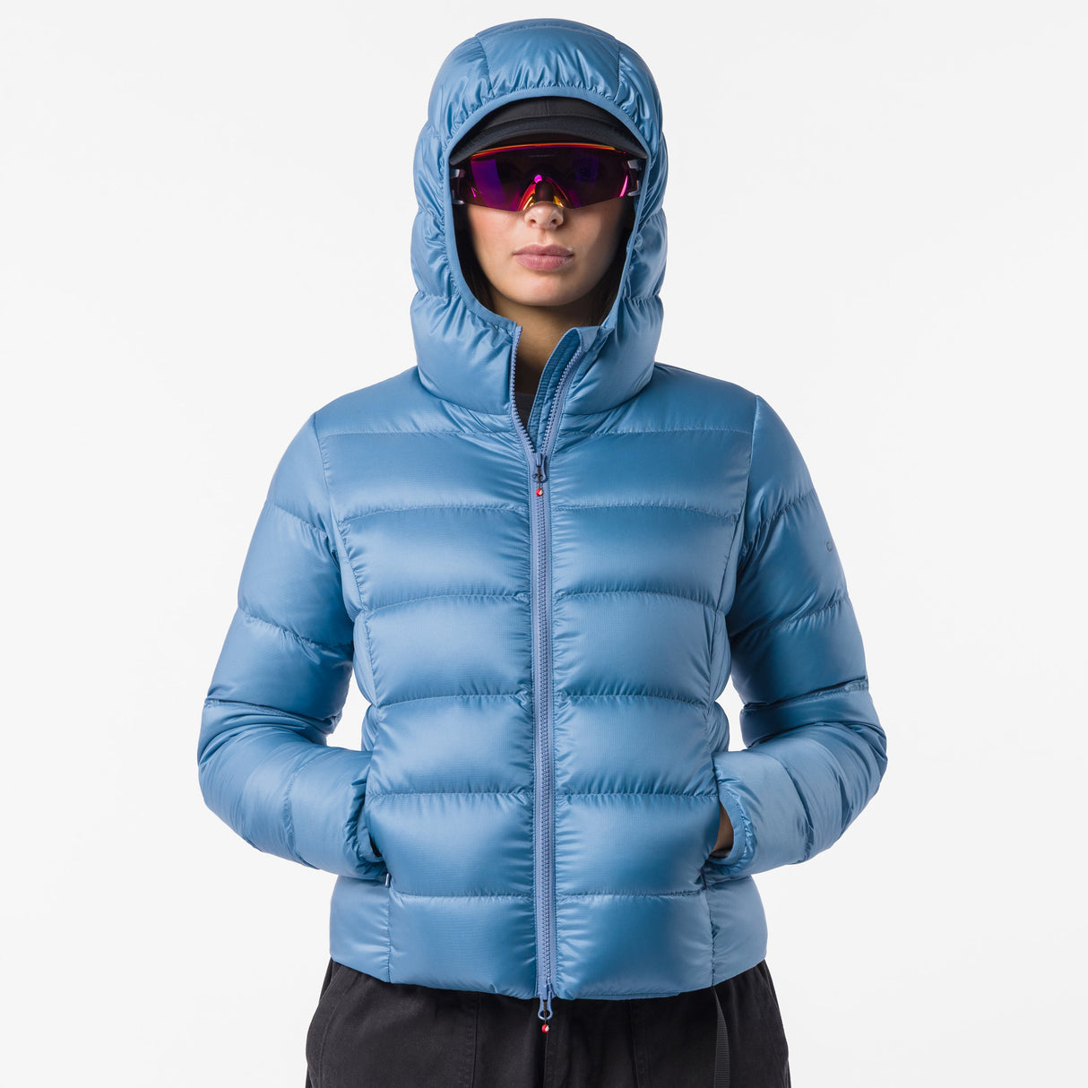 Castelli Down Puffer frau jacke - Blau