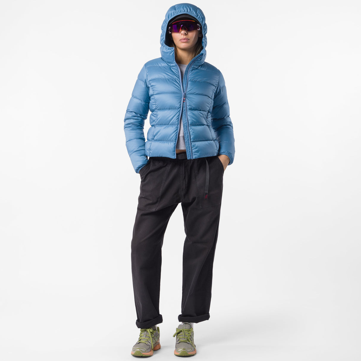 Castelli Down Puffer frau jacke - Blau