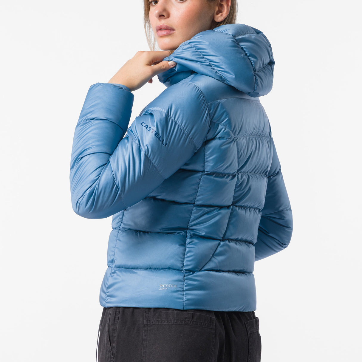 Castelli Down Puffer frau jacke - Blau