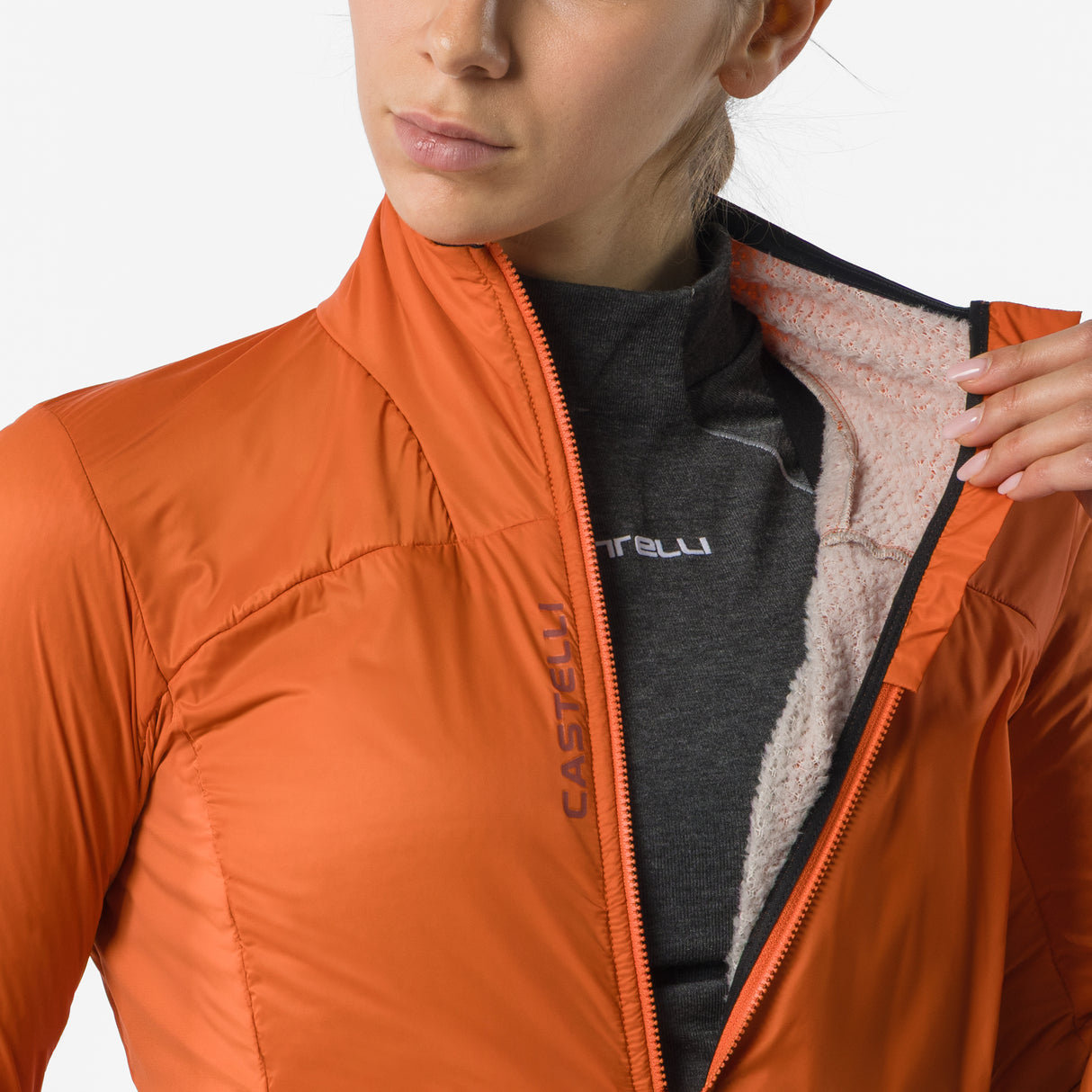Castelli Fly Direct frau jacke - Orange