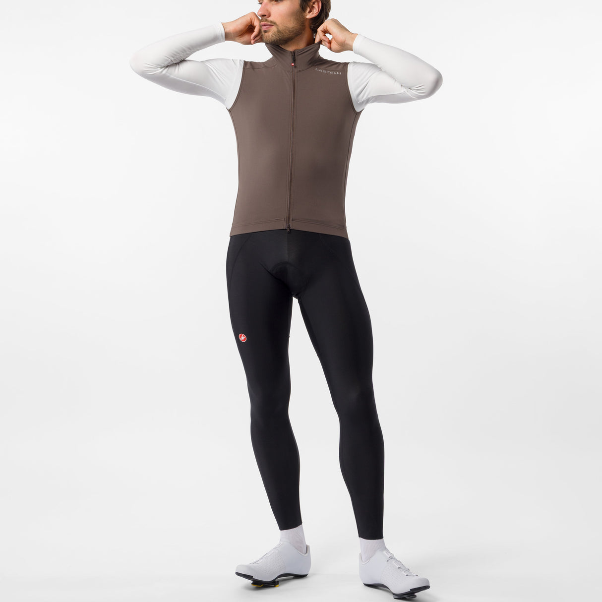 Castelli Espresso 2 weste - Braun