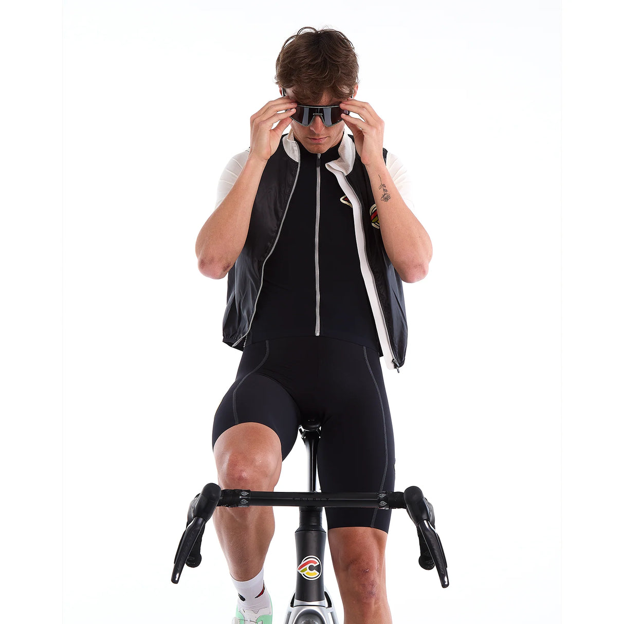 Chaleco Cinelli Supercorsa - Negro blanco