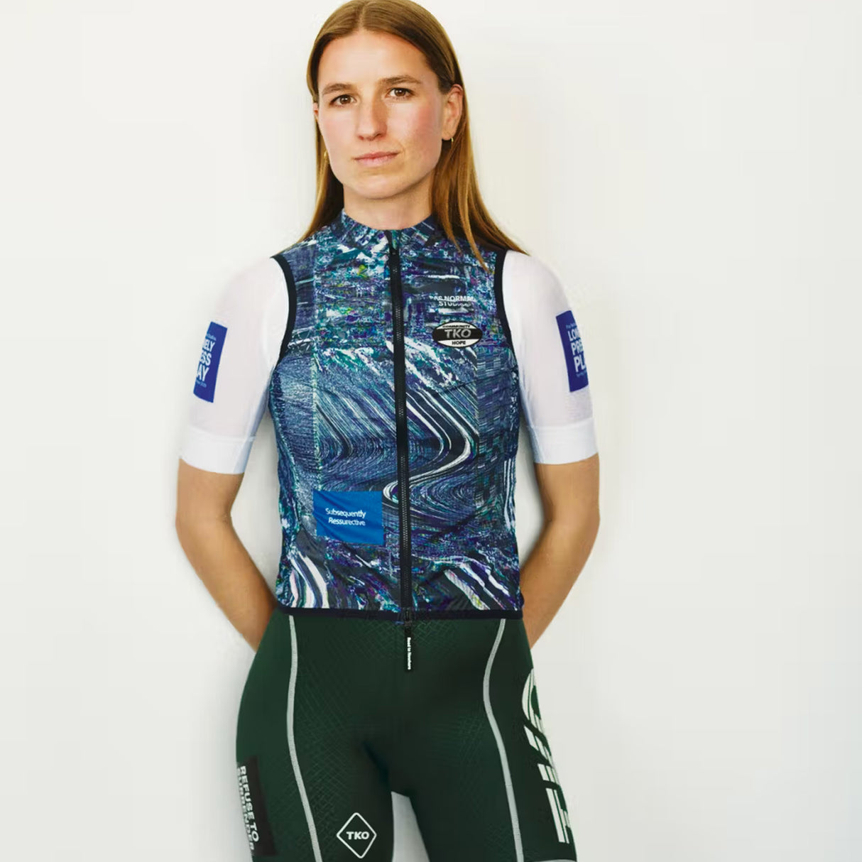 Gilet Donna Pas Normal Studios T.K.O. Mechanism Stow Away - Blu Pas Normal Studios