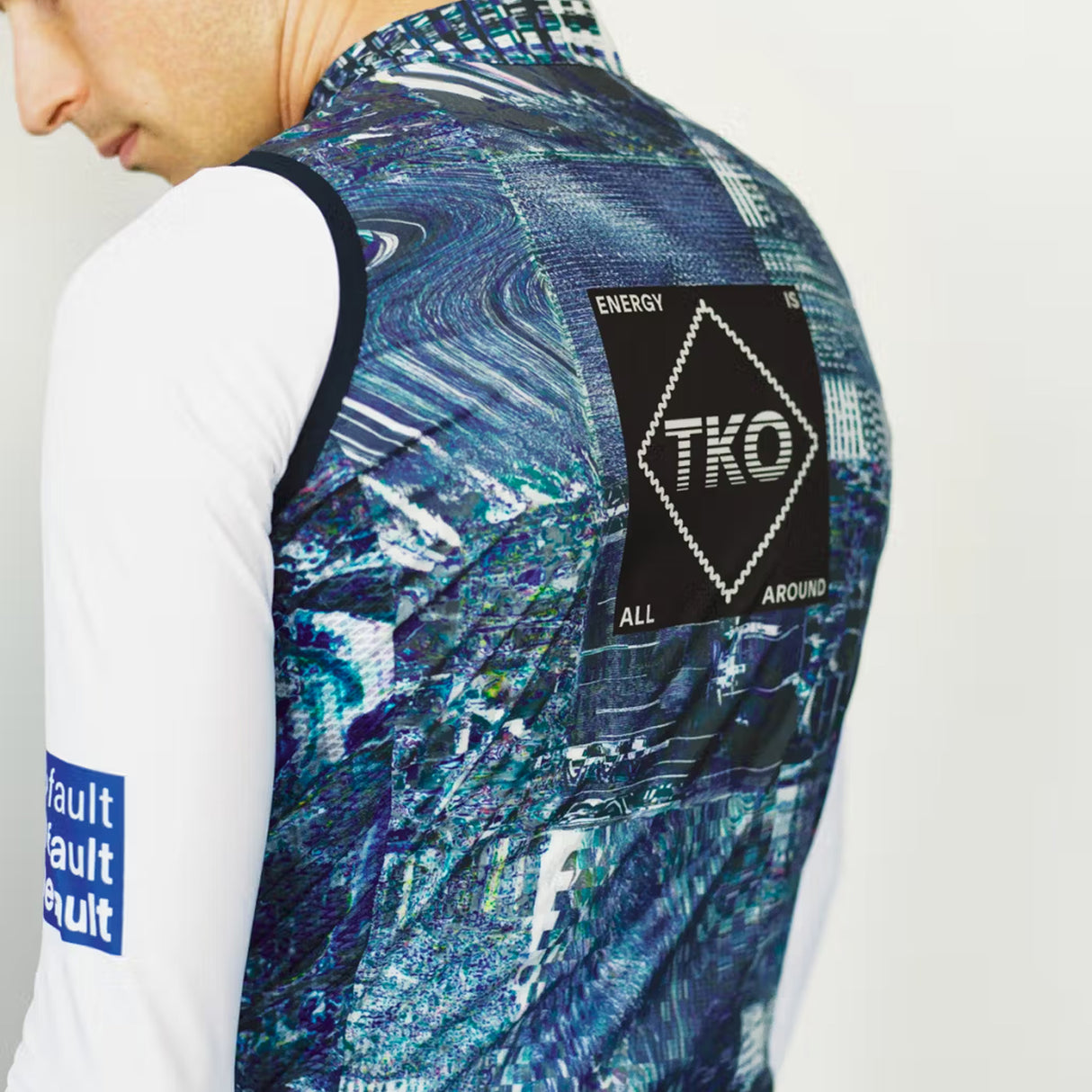 Gilet Pas Normal Studios T.K.O. Mechanism Stow Away - Blu Pas Normal Studios