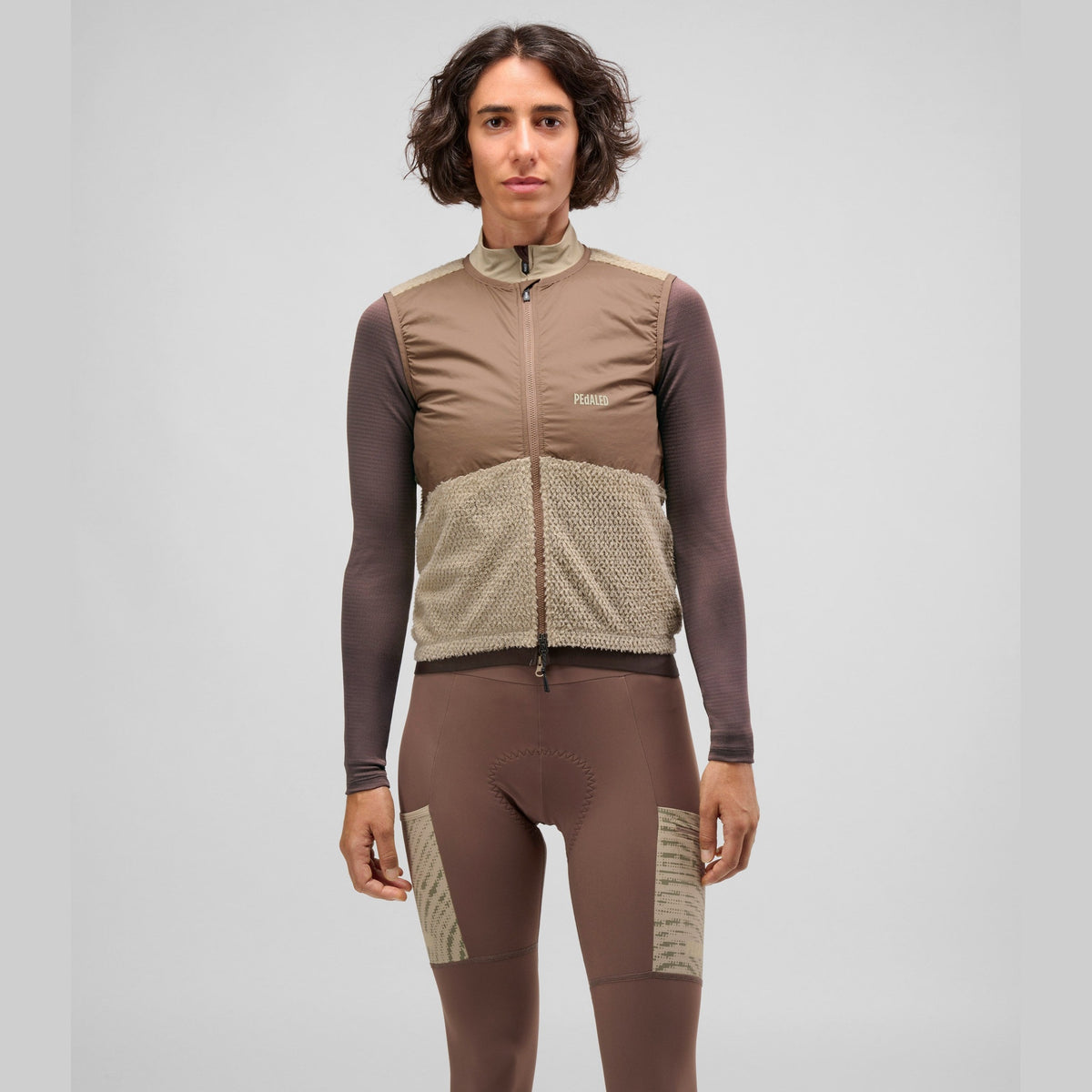 Gilet Pedaled Odyssey Thermal Light Alpha - Beige PEdALED