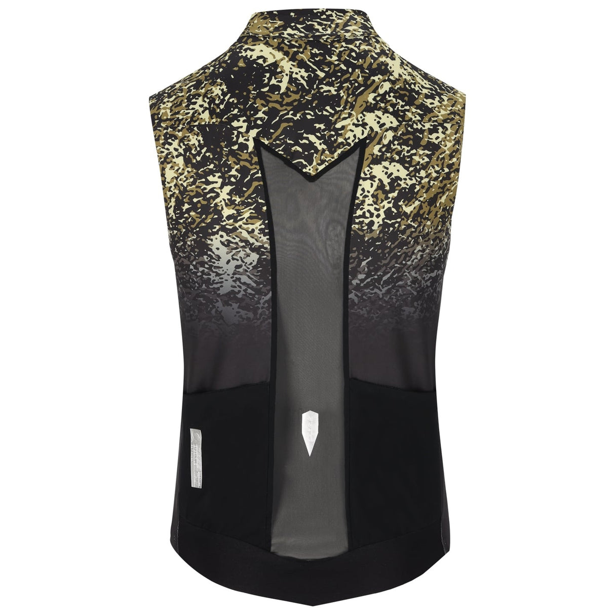 Gilet Q36.5 Gregarius Hybrid Alpi Camo - Nero Q36.5