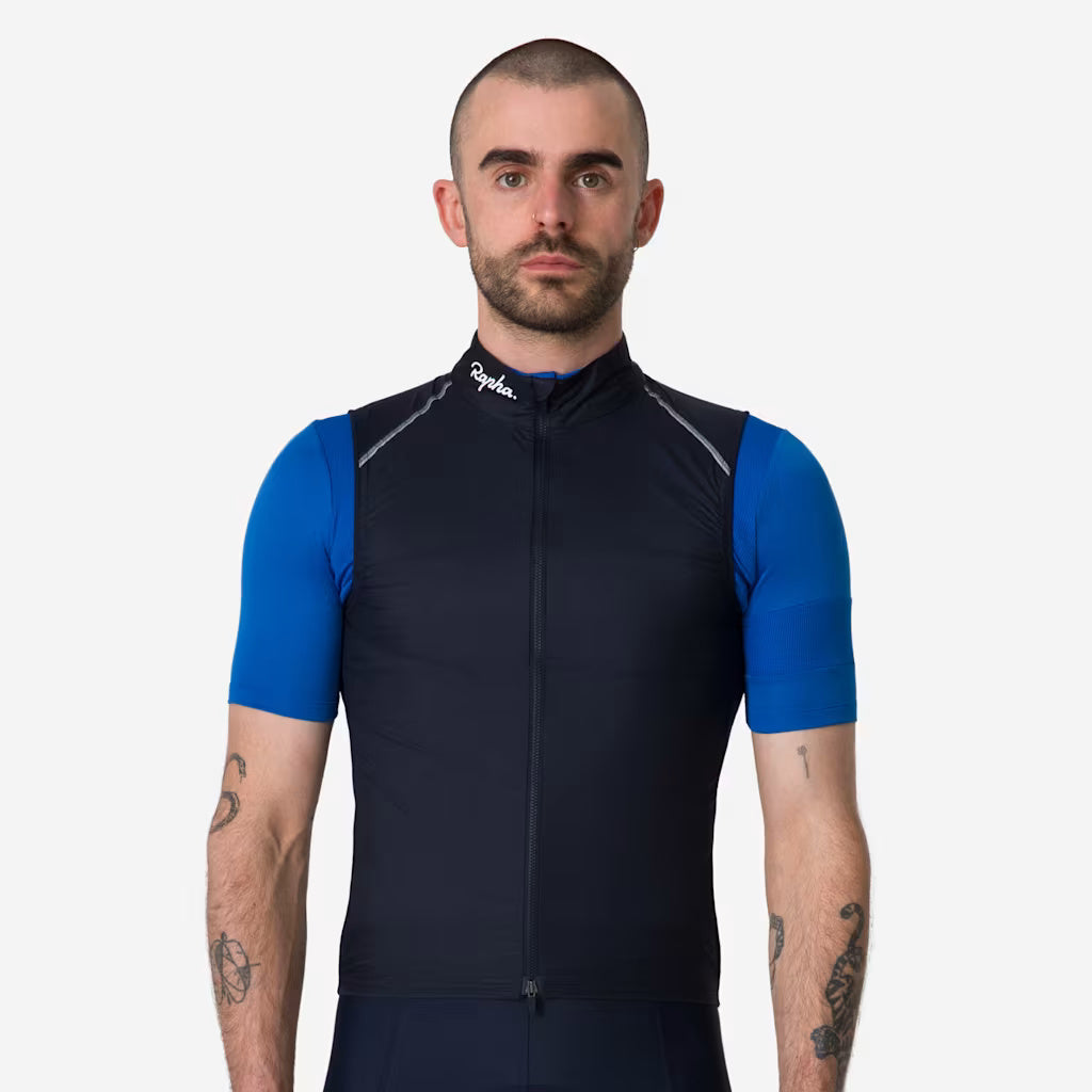 Gilet Rapha Brevet Element - Blu Rapha