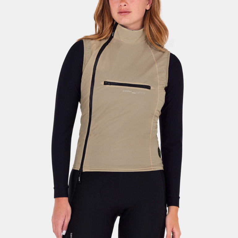 Gilet Santini Alpha Insulated - Beige Santini