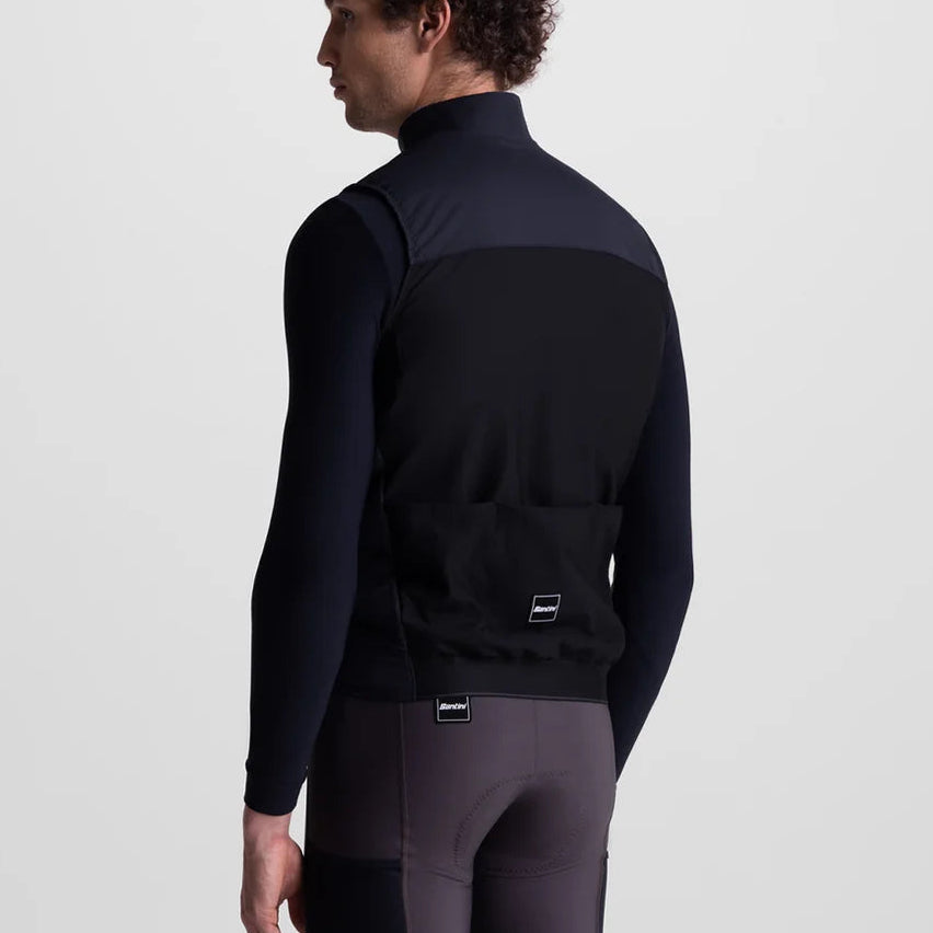 Santini Alpha Insulated weste - Schwarz