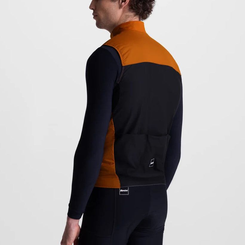 Santini Alpha Insulated vest - Ruggine