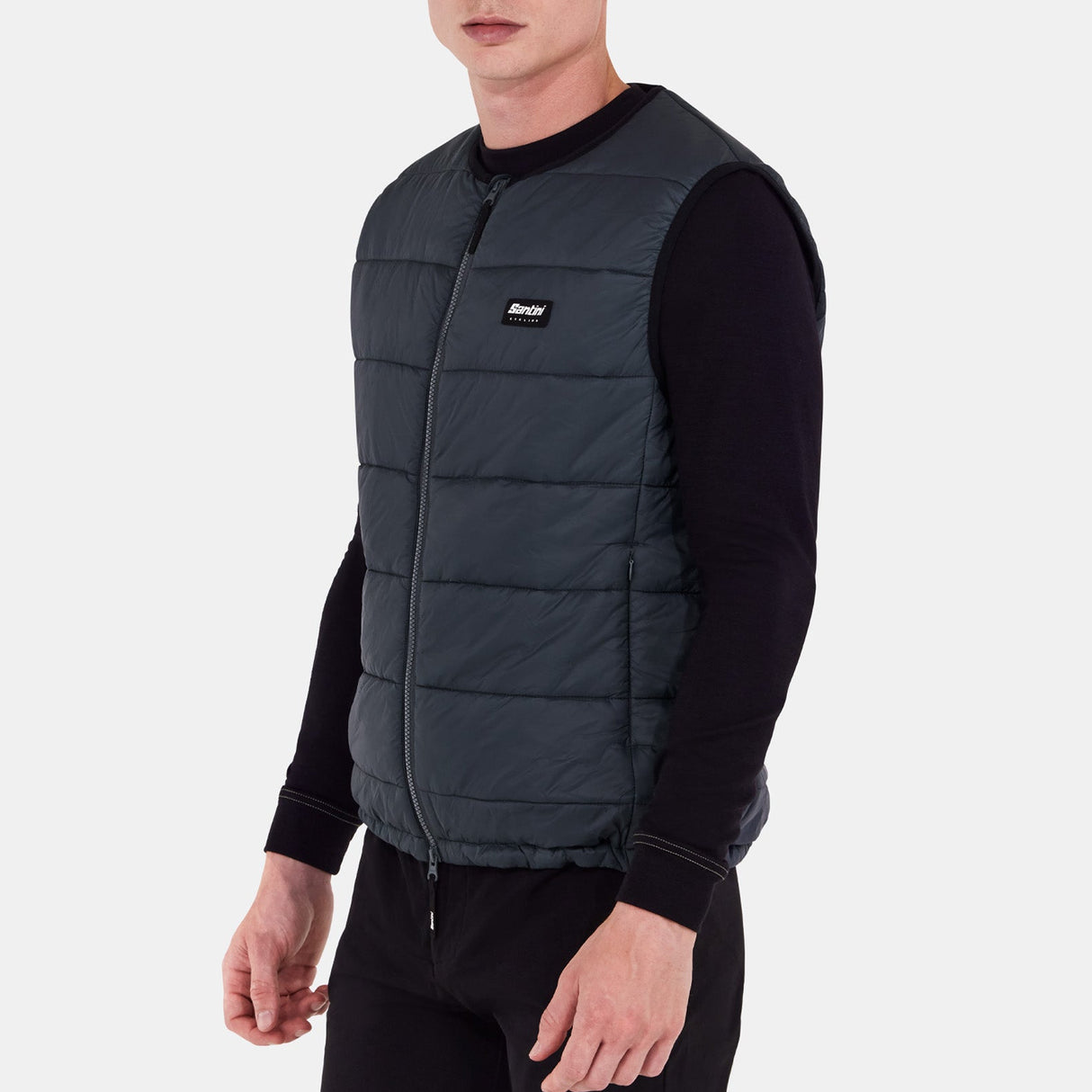 Gilet Santini Puff - Nero Santini