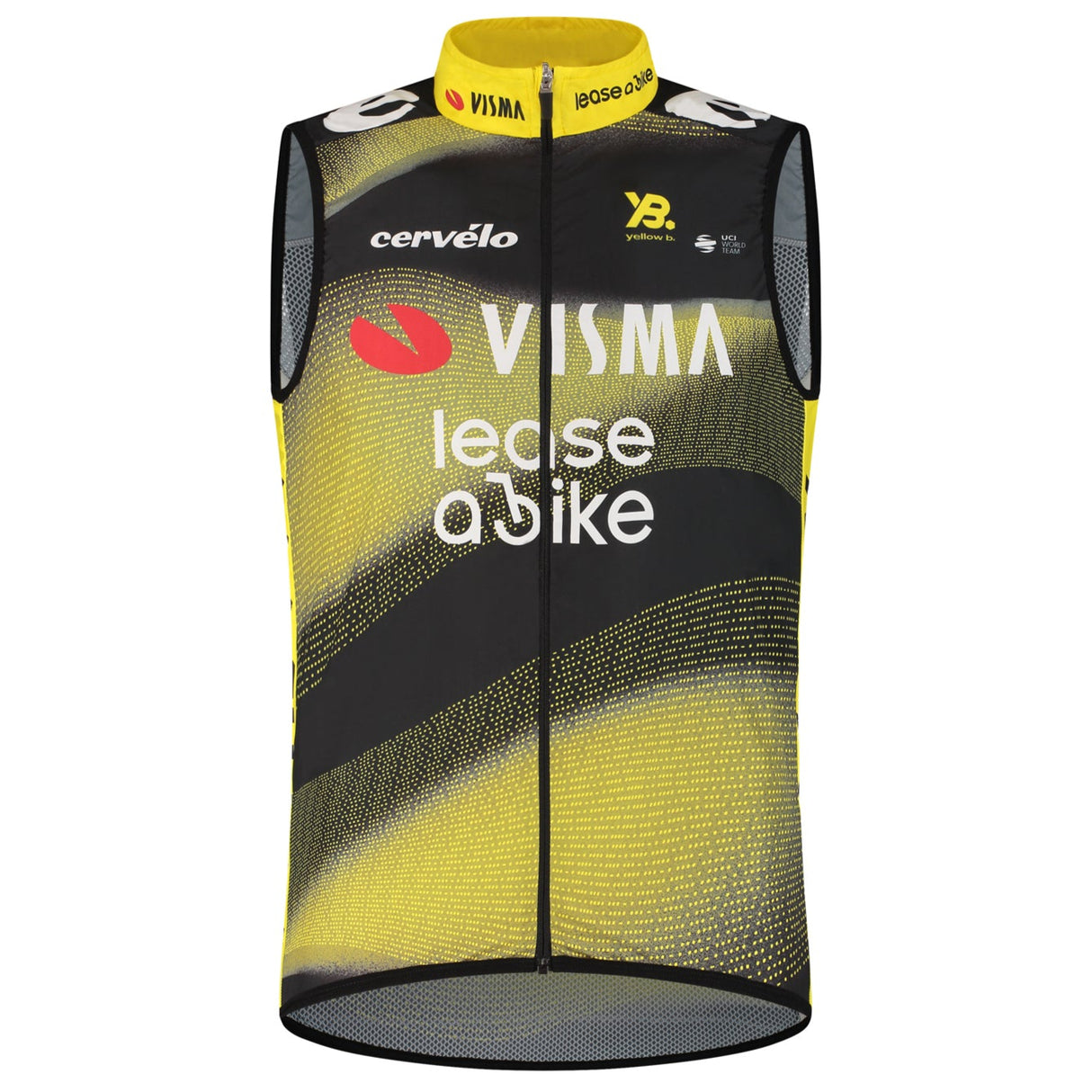 Gilet Team Visma Lease a bike 2025 Wind The Swarm - Tdf Rapidgear