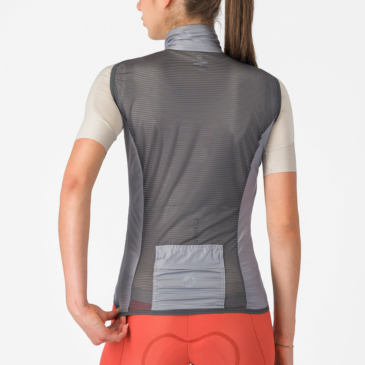 Gilet femme Castelli Aria 2 - Gris clair