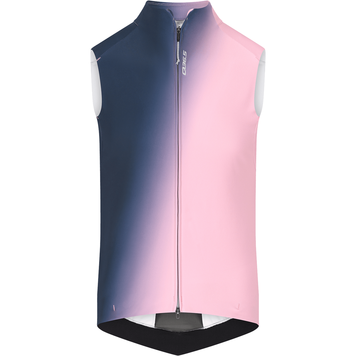 Gilet donna Q36.5 Gregarius Hybrid Big Fade - Blu rosa Q36.5
