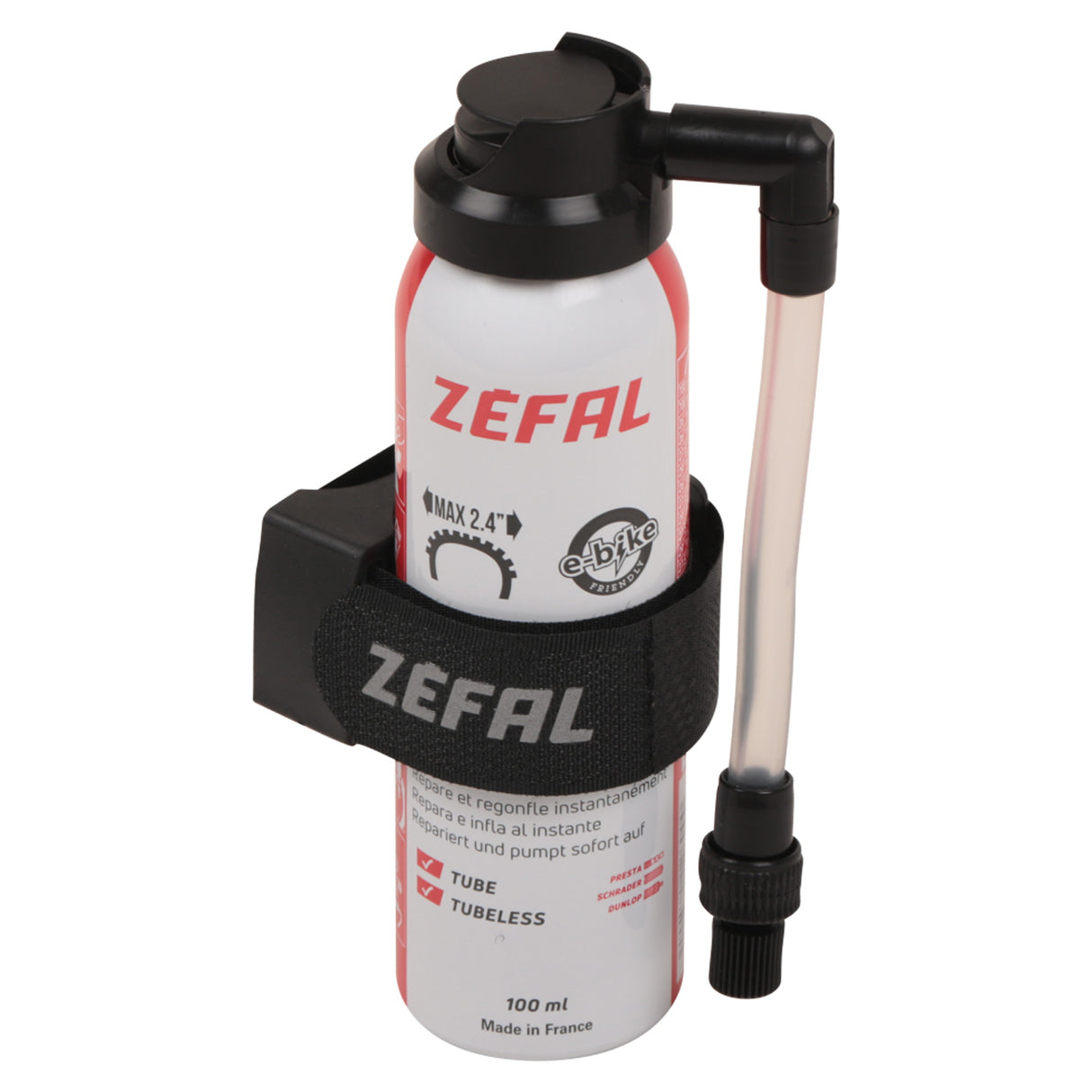 Gonfia e Ripara Zefal con supporto - 100 ml Zefal
