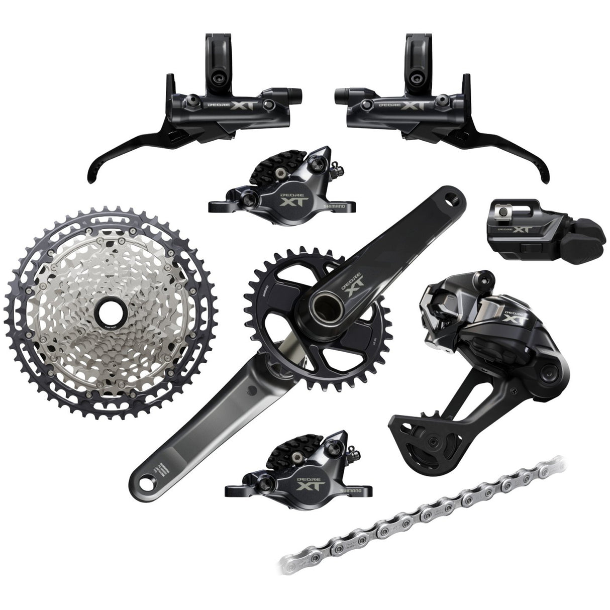 Gruppo Shimano DEORE XT M8200 Di2 12V 34T - 10/51 D Shimano
