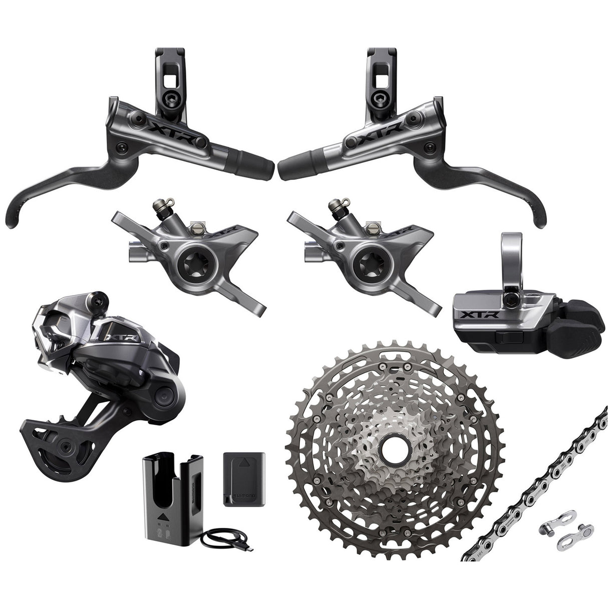 Gruppo Shimano XTR Di2 M9200 12V 34T - 10/51 D Shimano
