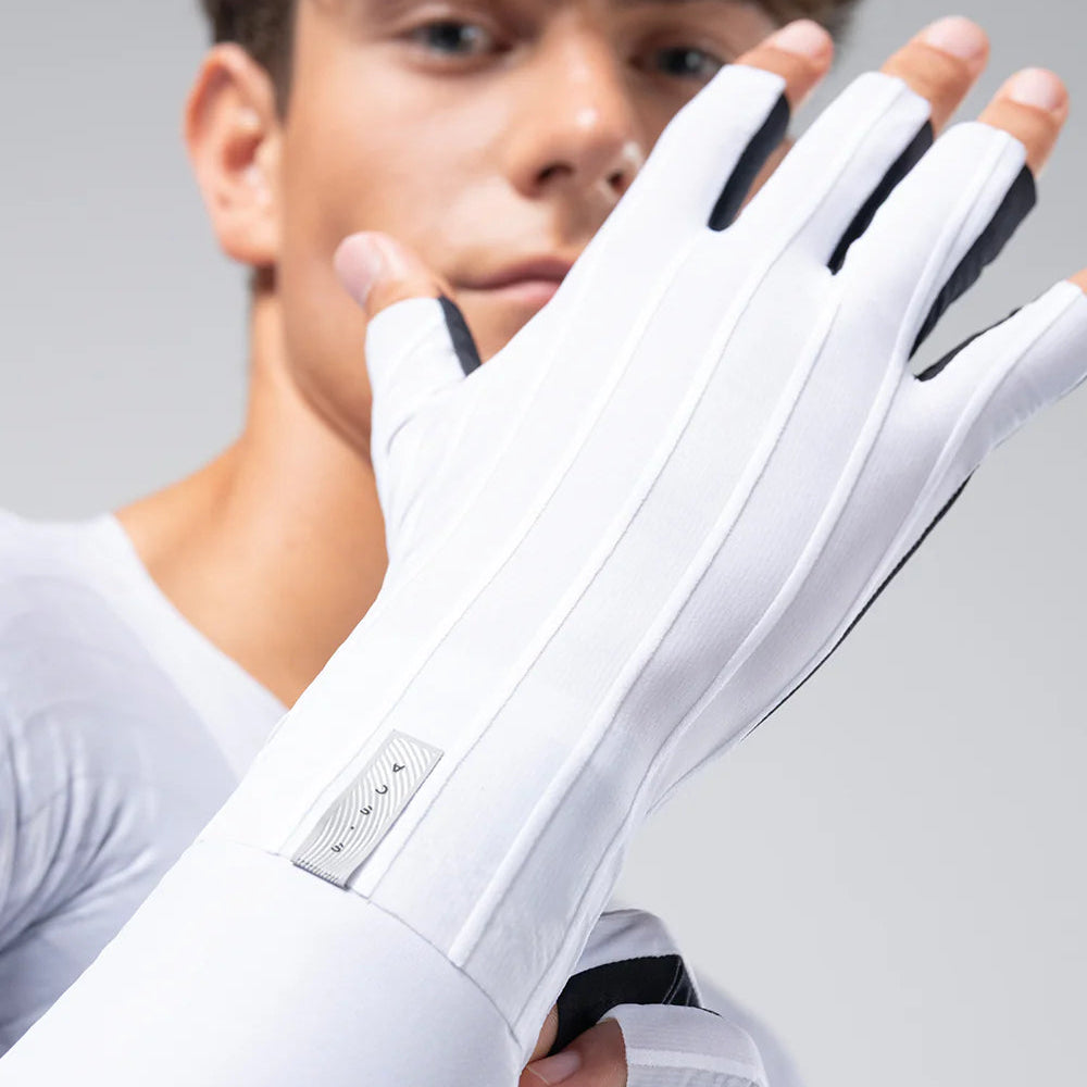 Gobik Kinetic Steel Gloves - White