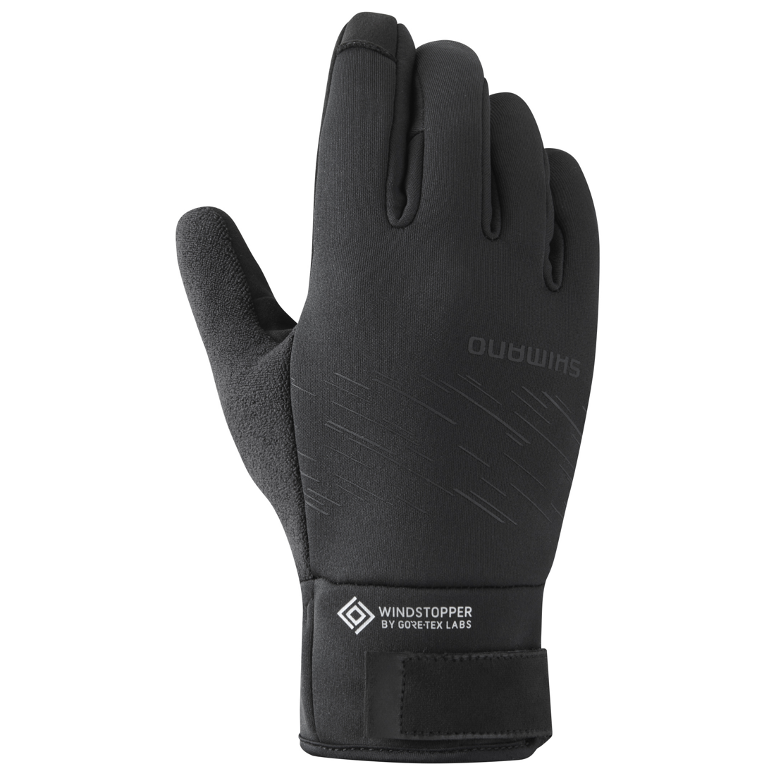 Handschuhe damen Shimano Windstopper Insulated - Schwarz