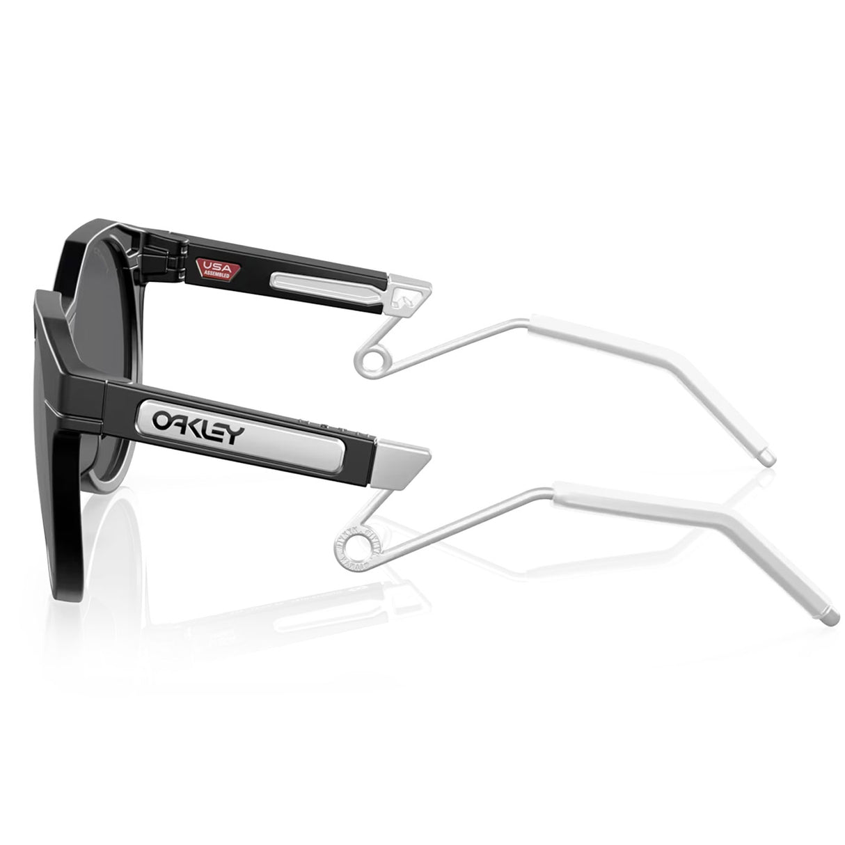 Occhiali Oakley HSTN Metal - Nero opaco prizm - L