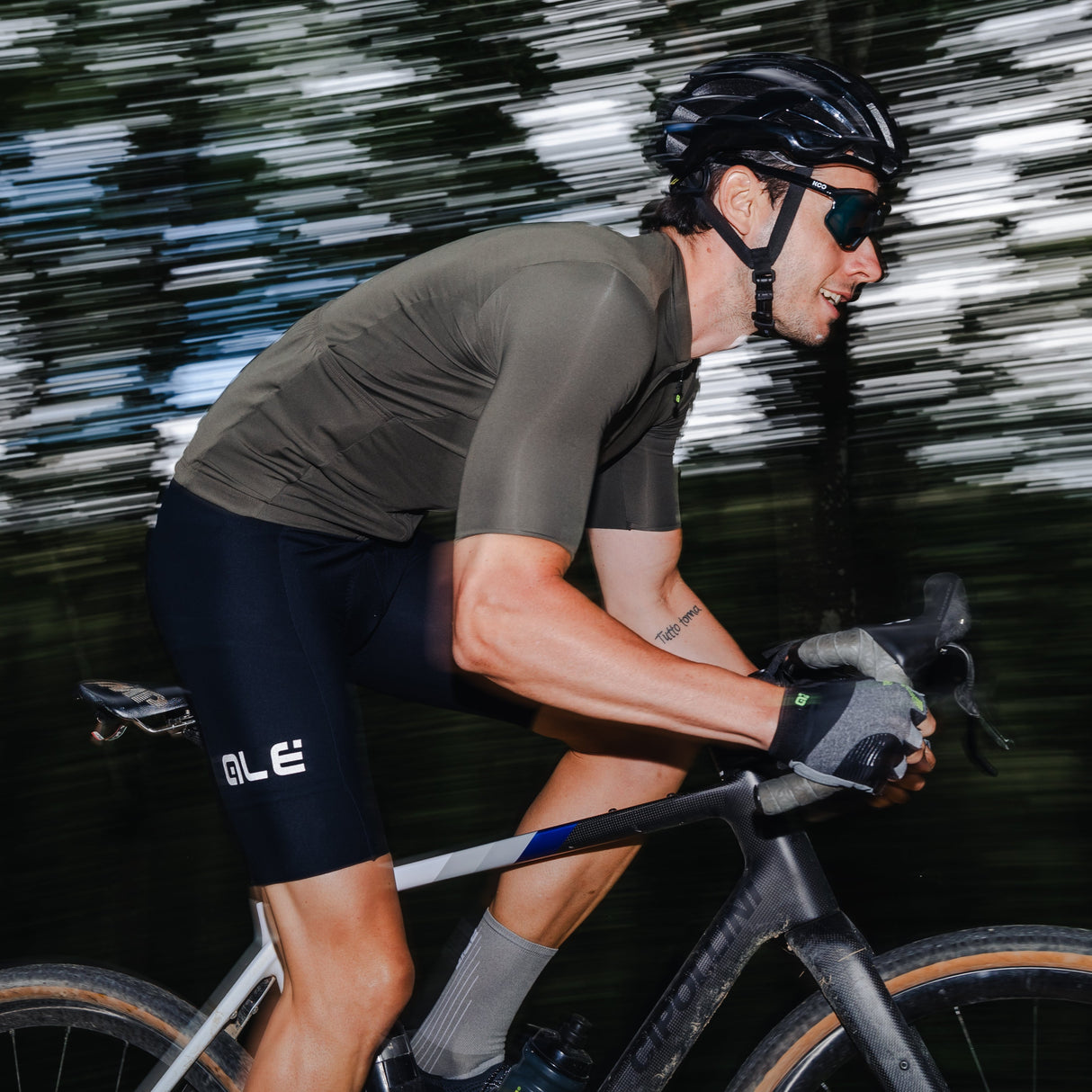 Maglia Ale Pragma Color Block Off Road 2.0 - Verde - P