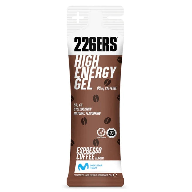 High Energy Gel 226ers 80mg Cafeína - Café
