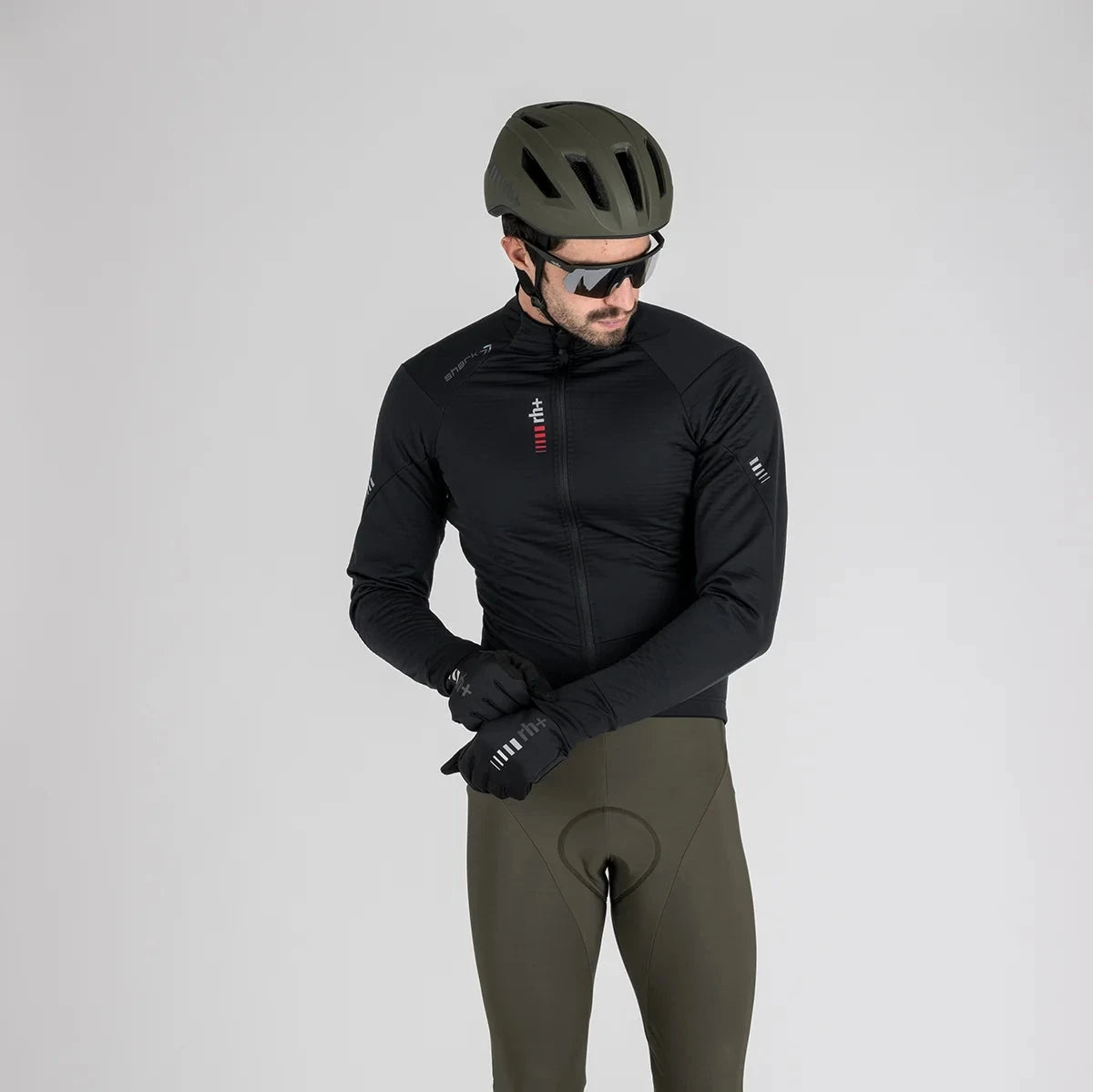 Giacca Rh+ Shark Softshell - Nero - P