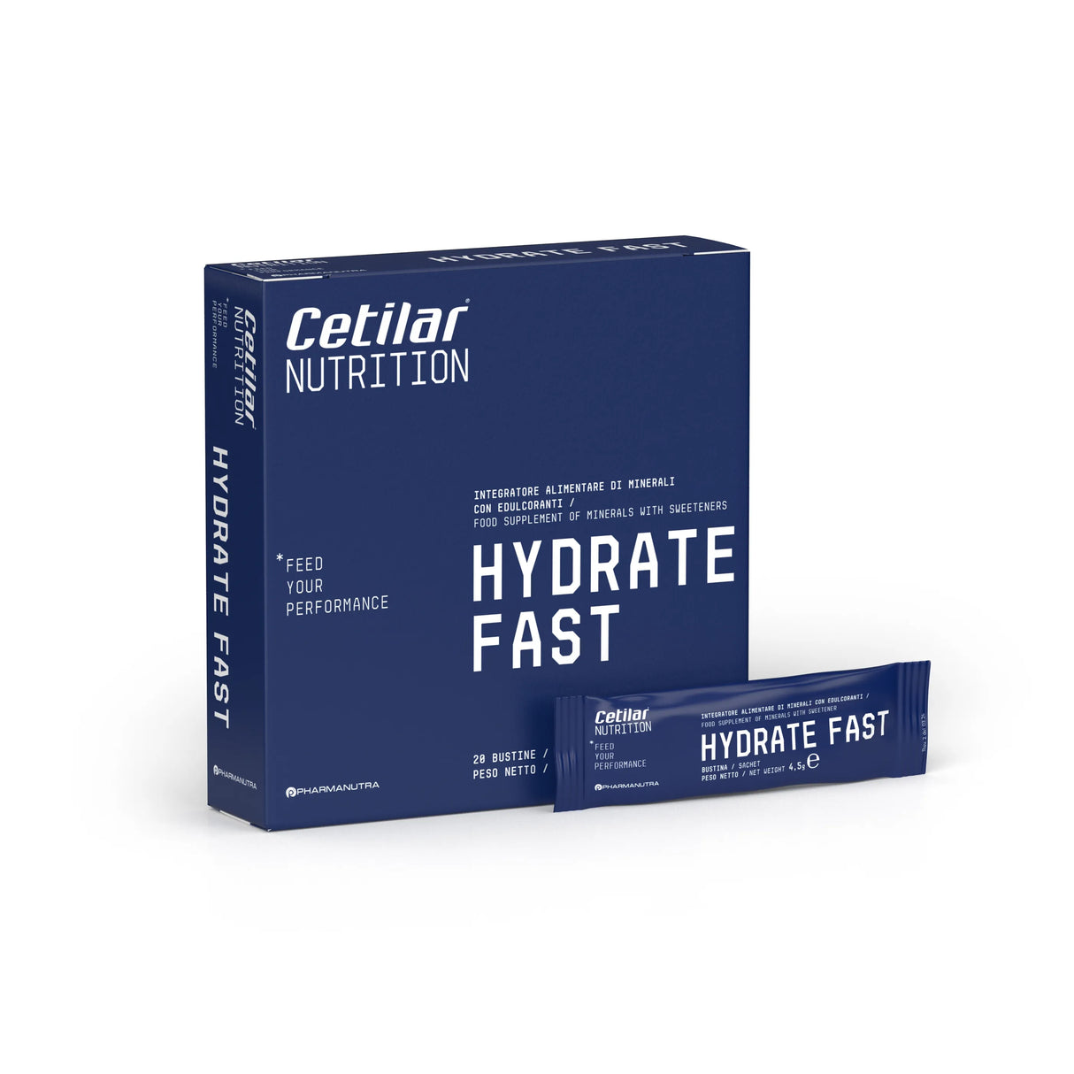 Integratore Cetilar Hydrate Fast - 20x4.5g Cetilar