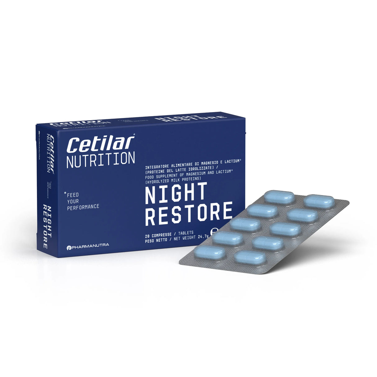 Integratore Cetilar Night Restore - 20 compresse Cetilar