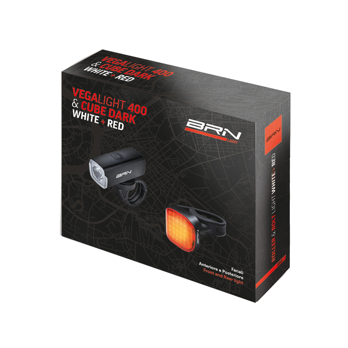 Kit luci BRN Combo Vega 400/Cube BRN