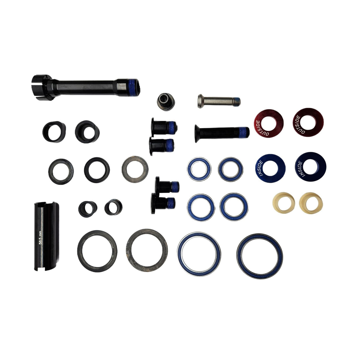 Kit ricambio carro SCOTT Spark Swingarm rep kit 8mm Scott