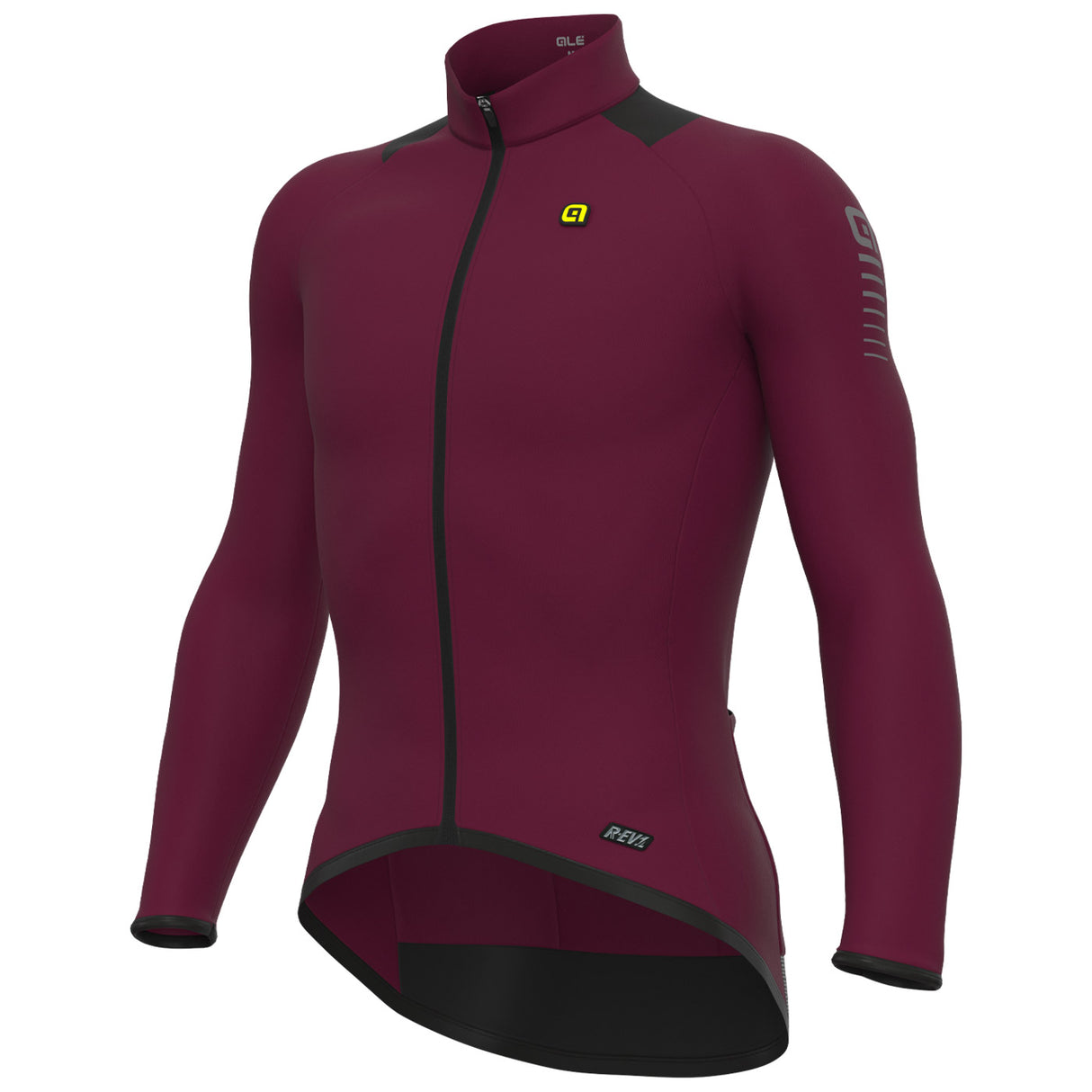 Maglia maniche lunghe Ale R-EV1 Thermal - Bordeaux - F