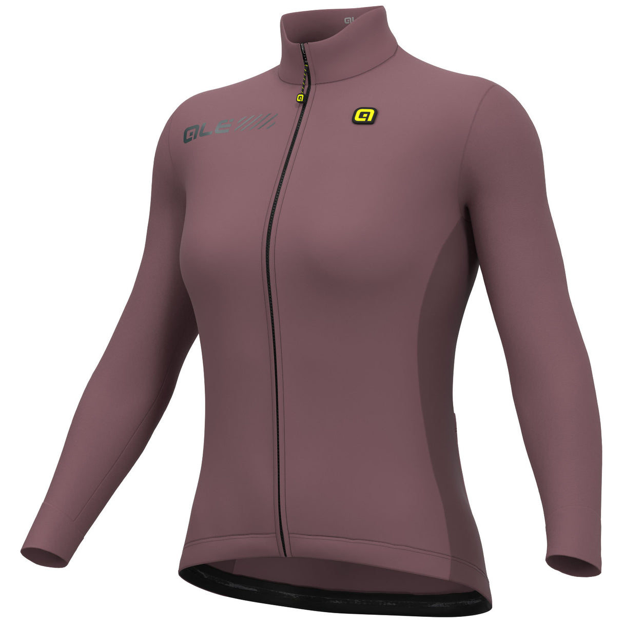 Maglia maniche lunghe donna Ale Solid Fondo 2.0 - Viola - M