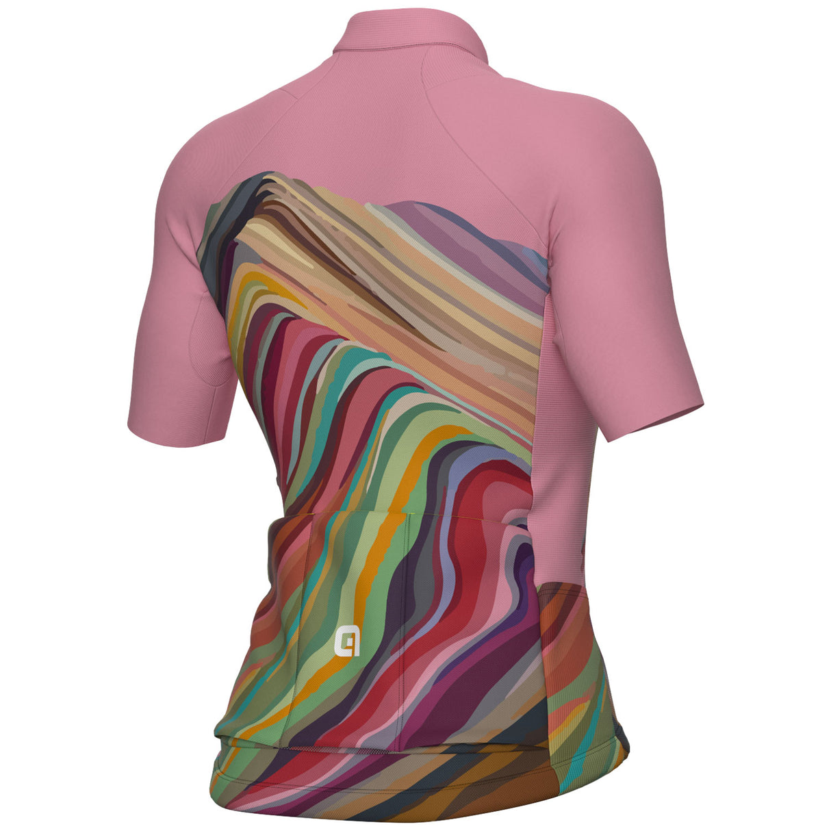 Maglia donna Ale PR-E Rainbow - Rosa - L
