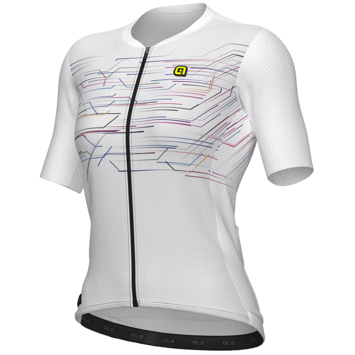 Maglia donna Ale PR-E Megabyte - Bianco - Q