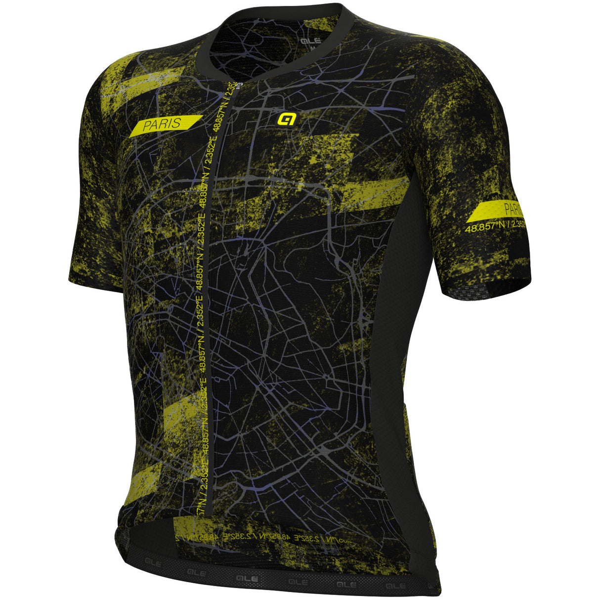 Maglia Ale PR-E Town - Nero giallo - O