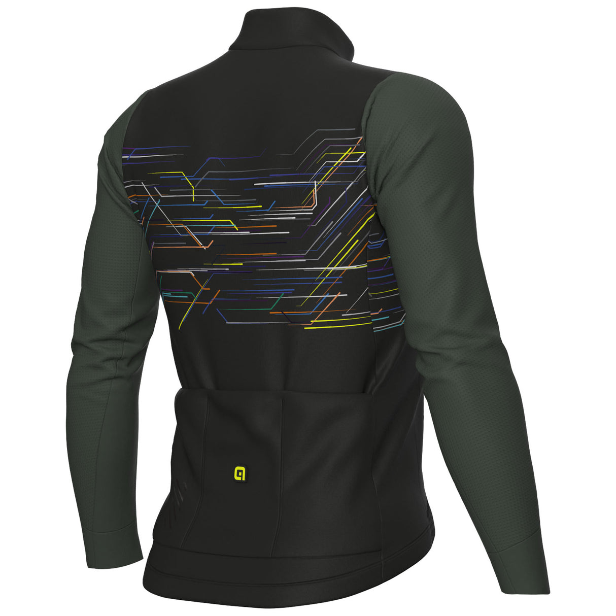 Maglia maniche lunghe Ale PR-E Megabyte - Nero - M