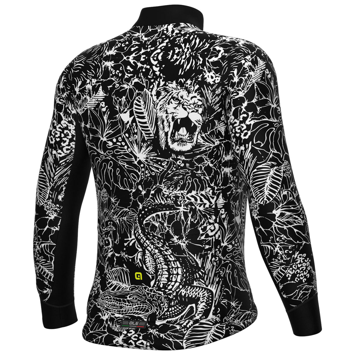 Maglia maniche lunghe Ale Pragma Safari - Nero - G