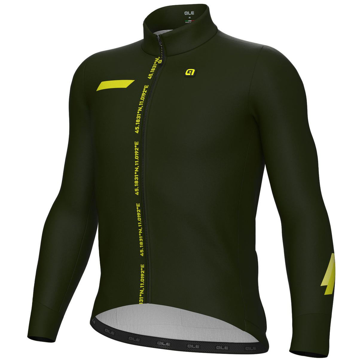 Maglia maniche lunghe Ale PR-E Follow Me - Verde scuro - C